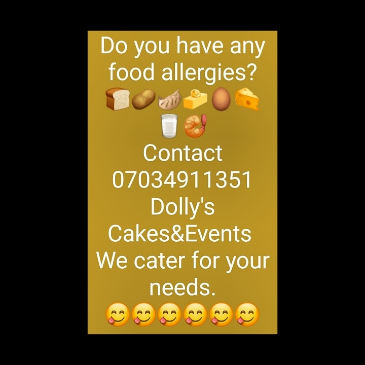 AgbajeLasmot's tweet image. Do you have any food allergies?
🍞🥔🥟🧈🥚🧀🥛🍤
Contact me 07034911351
Dolly&apos;s Cakes&amp;amp;Events 
We cater for your needs @dollyscakesandevents 😋😋😋😋😋😋 #foodallergies #glutenfree  #dairyfree #foodallergyawareness #allergies #Vegan #anaphylaxis #food #health #lagos #madeinlagos