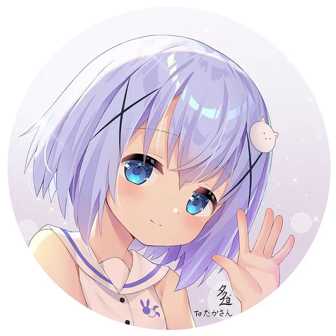 短髪の応援服チノちゃん(アイコン)
たかさん(@gochiusa_crew )からのアイコンリクエストです! 