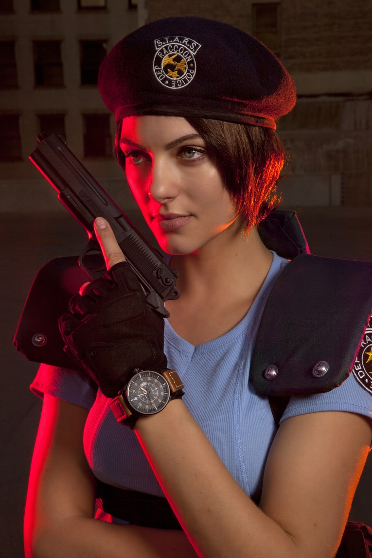 Julia Voth as Jill Valentine (Face Model)