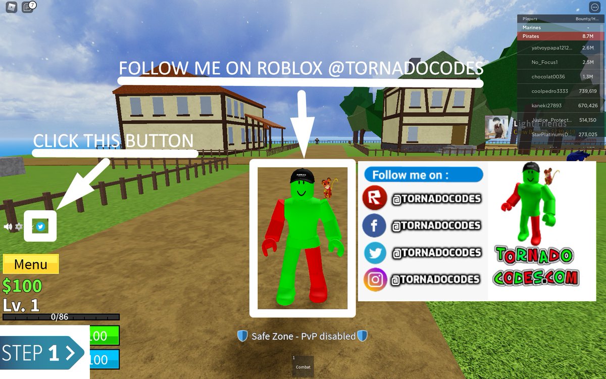 Tornado Codes Tornadocodes Twitter - roblox deathrun twitter codes list