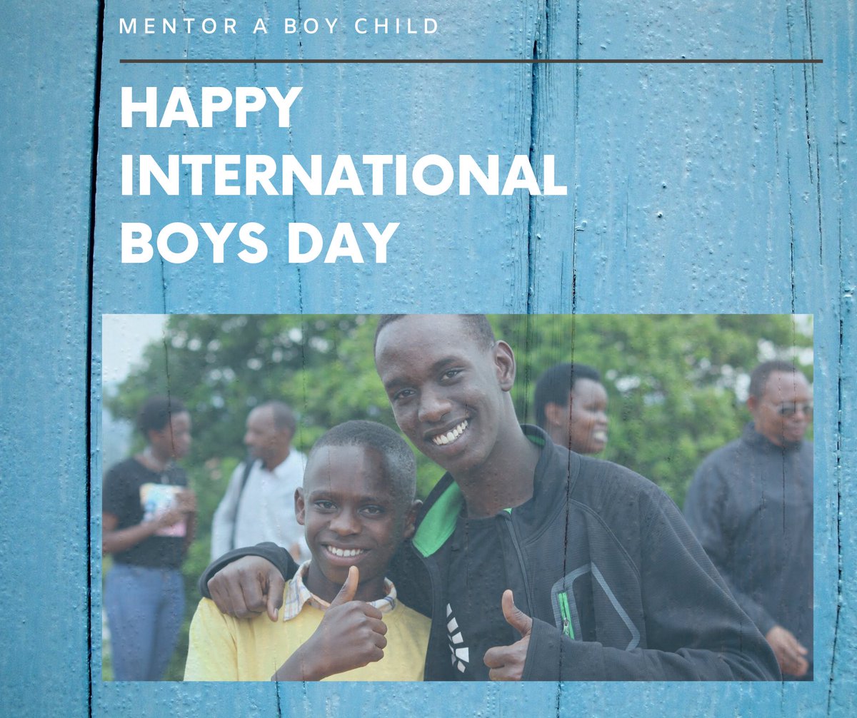 MentorABoyChild's tweet photo. Happy International Boys Day 💫 https://t.co/qd3XmLgPOz