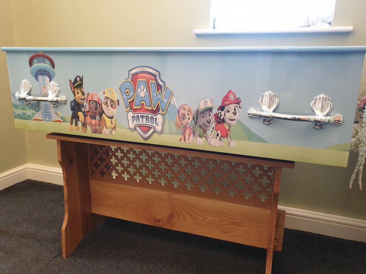 We would like to thank <a href="/ColourfulCoffin/">Colourful Coffins</a> for the absolutely beautiful coffin for a very special little boy ❤❤❤
We are able to produce almost any design.
Please contact us for more information on 01246 221555. <a href="/D_Times/">Derbyshire Times</a> <a href="/endfuneralpov/">Down to Earth campaigns</a> <a href="/piersmorgan/">Piers Morgan</a> <a href="/NAFD_UK/">NAFD UK</a> <a href="/NationalSAIF/">SAIF</a>