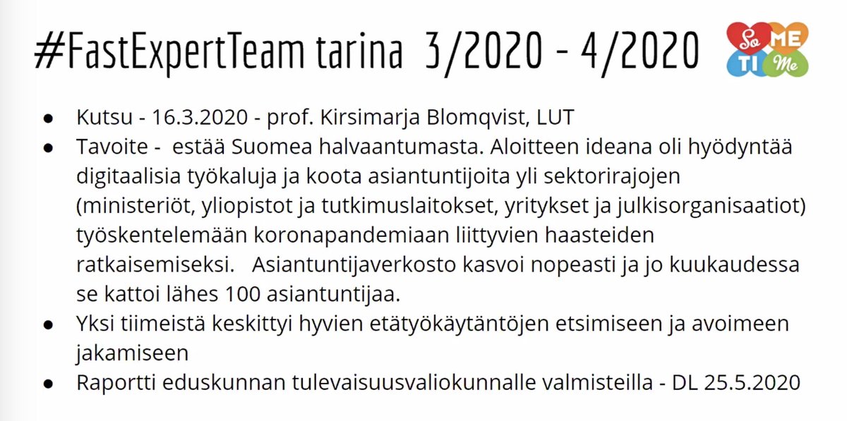 PauliinaMakela's tweet photo. #etäSomeTime2020 https://t.co/or2KeJeRBh @minlii kertoo etätyön monet mahdollisudet ja haasteet – avoin kooste Trellossa https://t.co/0tTp6qRWC7 sekä Padlet – kysymysten ja vinkkien keräämiseen https://t.co/qoQ9Z6cBZY https://t.co/rnsFC7SUVf