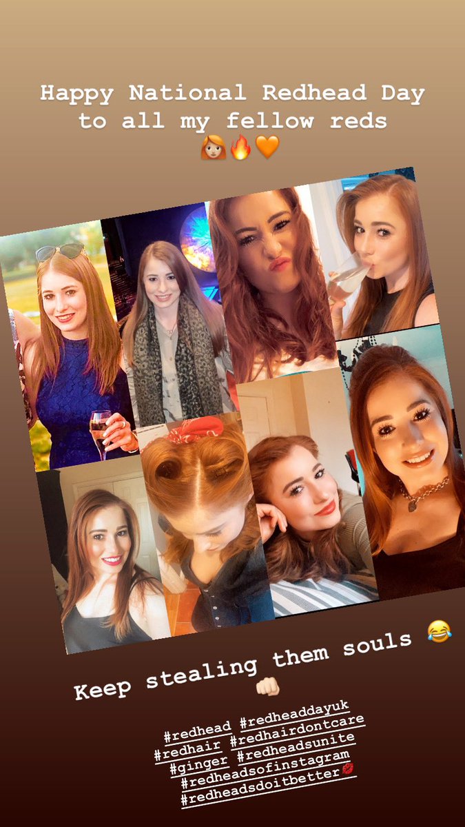 Happy National Redhead Day! 🧡🔥👩🏼‍🦰 <a href="/RedheadDay_UK/">Redhead Day UK</a>