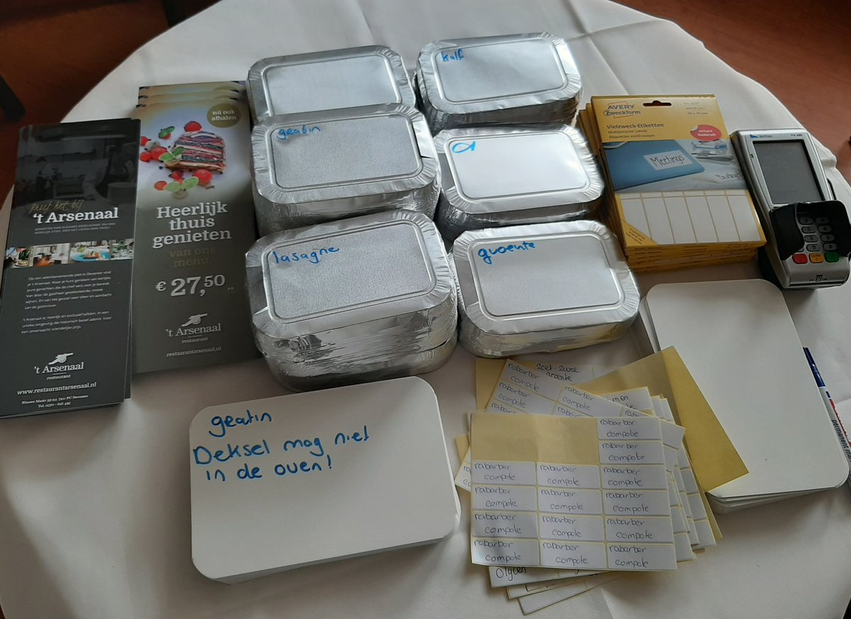 Weer vroeg in touw om onze heerlijke maaltijden voor te bereiden zodat ze vanmiddag opgehaald kunnen worden. Of moeten wij het bezorgen in Deventer? Geen probleem! #afhaalmaaltijden #Deventer #Salland #Heerlijkthuisgenieten #takeawayDeventer