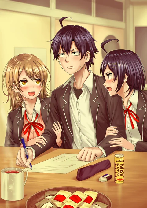 #やはり俺の青春ラブコメはまちがっている 
#俺ガイル
#一色いろは 
仕事しない奴ら 