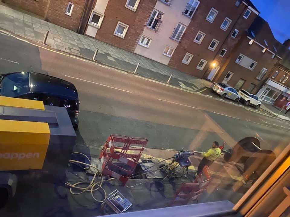 TechNorthEast's tweet photo. Great to see @bt_uk laying new fibre circuits across North Tyneside. That said it would have been nicer still to see them prioritise those parts of the region that don’t have existing fibre circuits. 😉 #DigitalInfrastructure #DigitalforGrowth @NorthTyneCA https://t.co/yyTBu3Qxl3