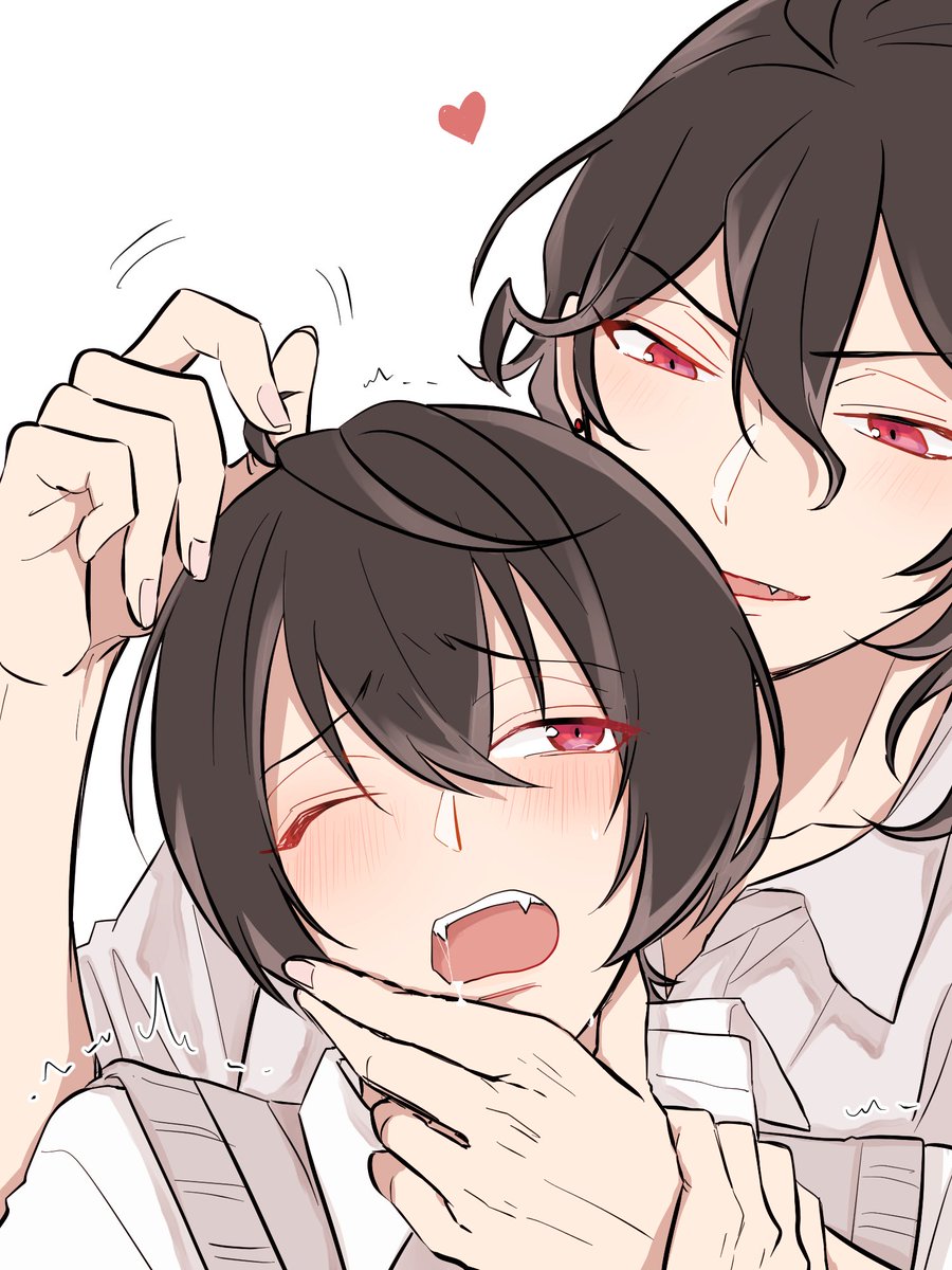 すりすり のイラスト