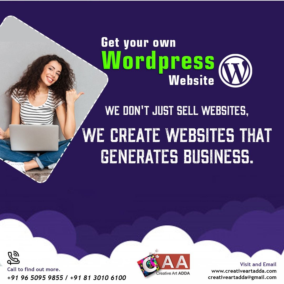 creativeartadda's tweet image. Special offer:

Get your WordPress website at an amazing price + free hosting for 1 year.

Offer valid till limited period. 
Reach us right now
#wordpress #bloggerwebsite #ecommerce #creativeartadda #seo
creativeartadda.com
