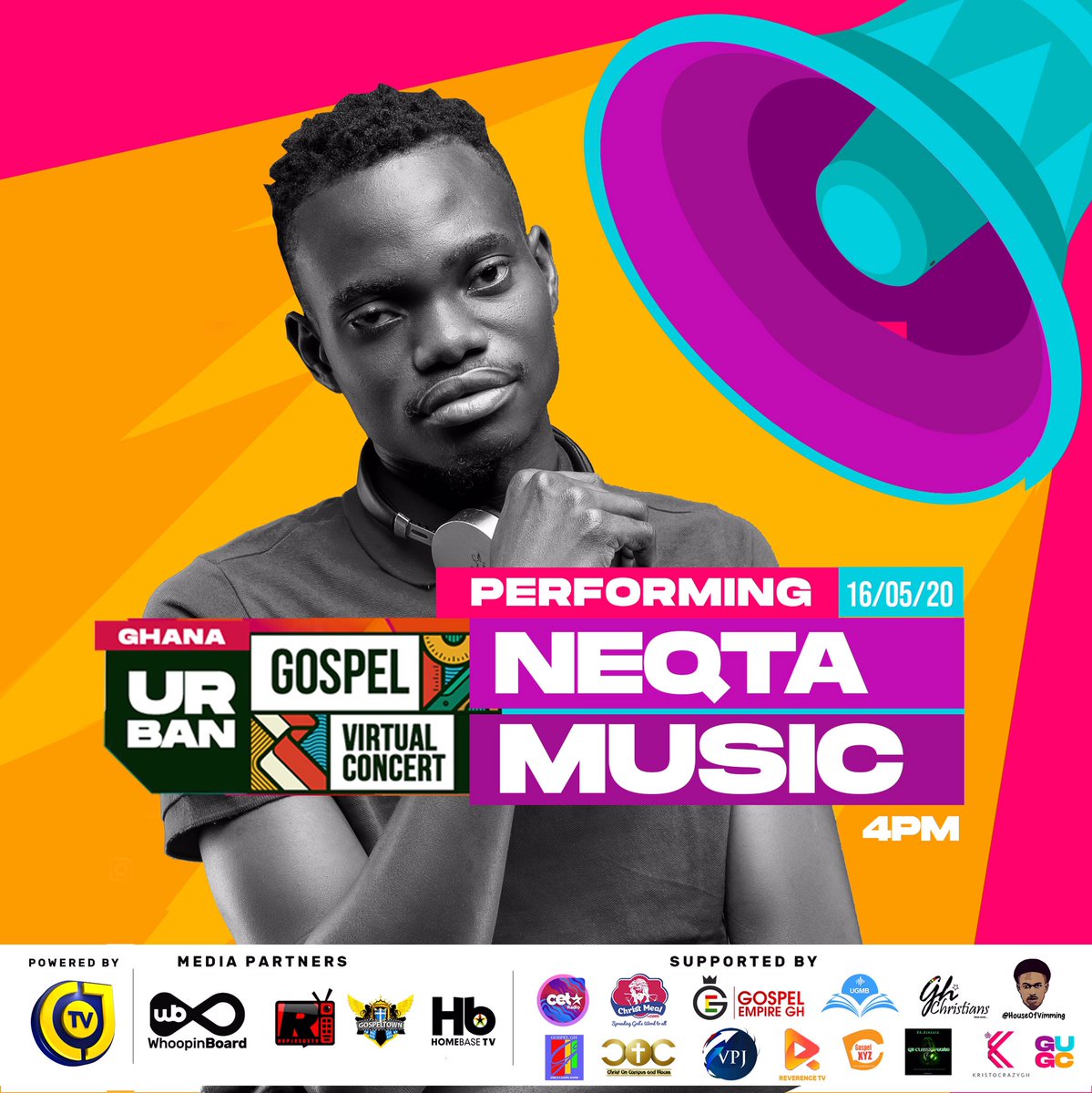 Radioactives_'s tweet photo. Today today (@KobbySalm voice) be #GhanaUrbanGospelVirtualConcert #GhanaUrbanGospel #GUGVC @Neqta_Music @scottevanszb @ghrevival #McCOD https://t.co/GwvN4BRpZ8