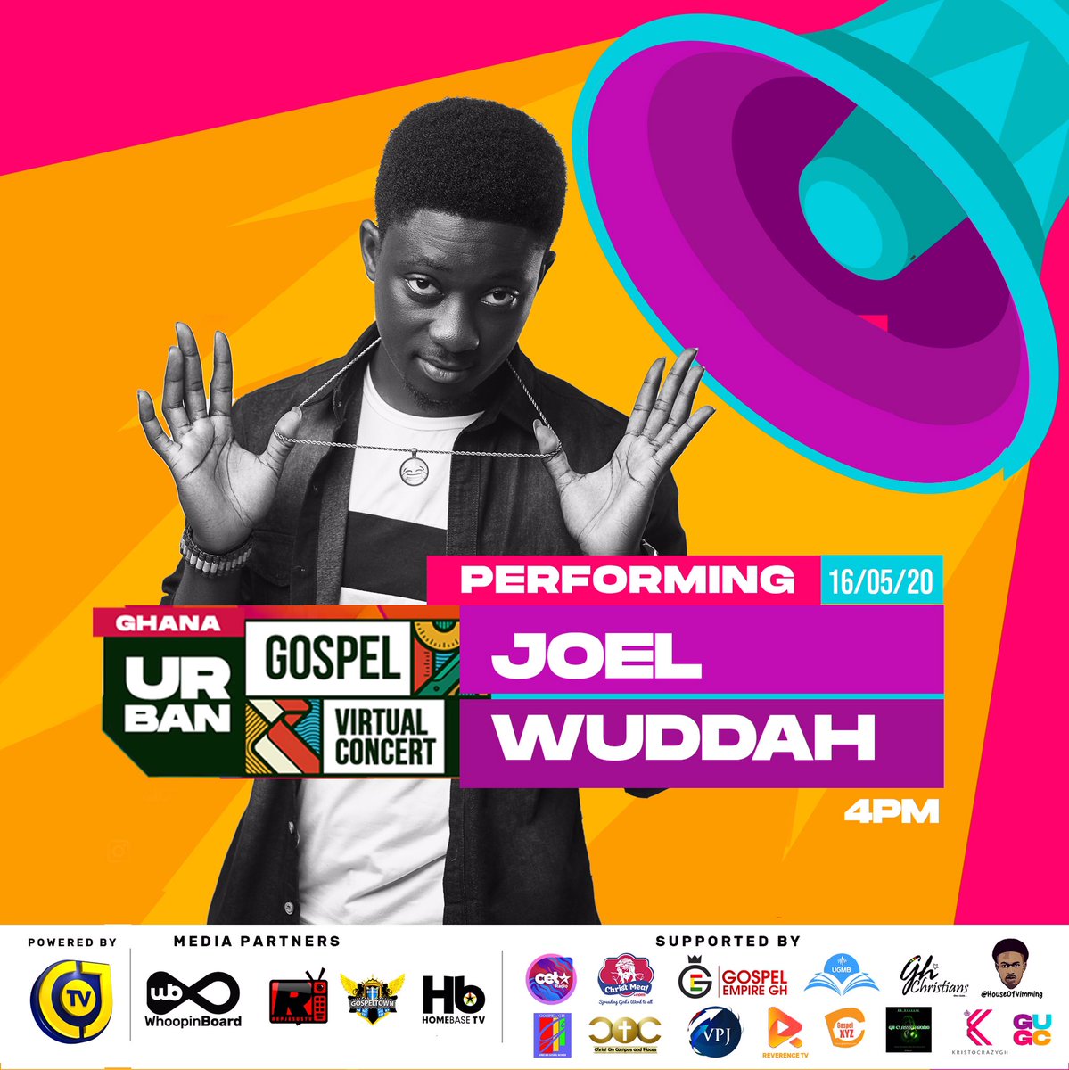 Radioactives_'s tweet photo. #GhanaUrbanGospelVirtualConcert go happen today 4pm. Showing live on #PreciousTV #PowerlineTV #PraiseTV N will stream on all online platforms.Its #GhanaUrbanGospel #GuGVC nor den #NovDecRapper things dem go do for TV today @edycradio @preachersgh @iamJoelWuddah @belac360 https://t.co/1FASpBJ7C0
