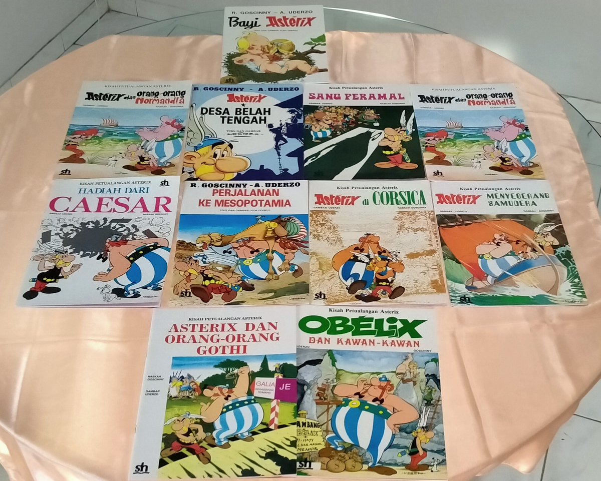 kenmiryam's tweet photo. #PaketBukuPenghujungRamadhan

Mau sedekah buku?
Lengkapi perpustakaan pribadi?
Atau kirim-kirim bingkisan hari raya?

Tersedia paket komik Asterix (E) 📚

Cukup Rp 200 ribu di luar ongkos kirim.

✨ Bonus buku anak-anak ✨ https://t.co/hRhp2DVb9C