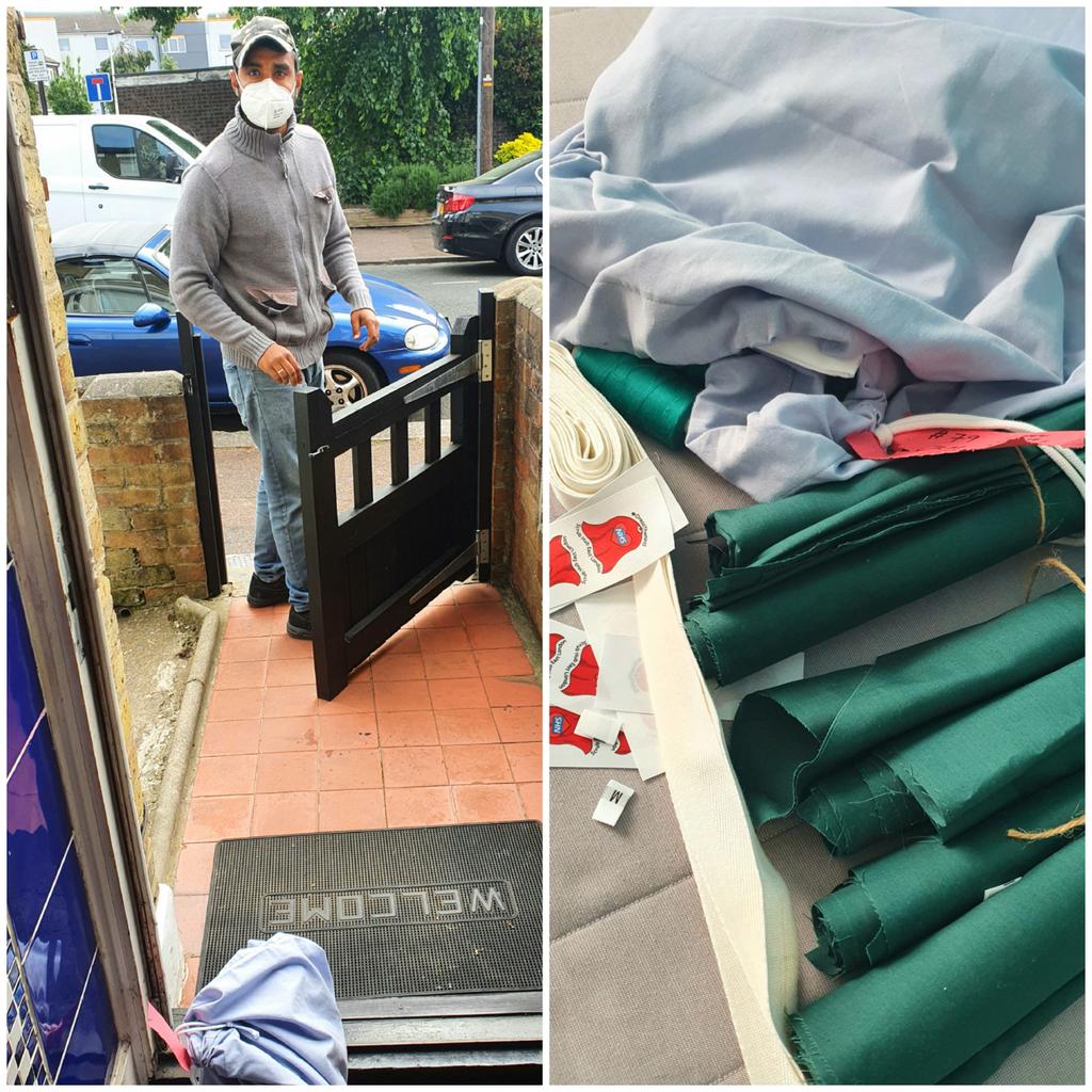 JaniceBGordon's tweet photo. Guess what I will be doing this #weekend? Sewing my green #NHSScrubs that have just arrived #thankyou @scrubsfor #weekendjob #SaturdayMotivation https://t.co/ovV42YR3Id