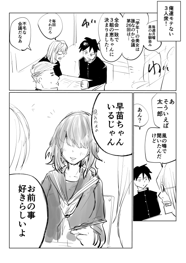 男ってチョロいぜ。漫画 