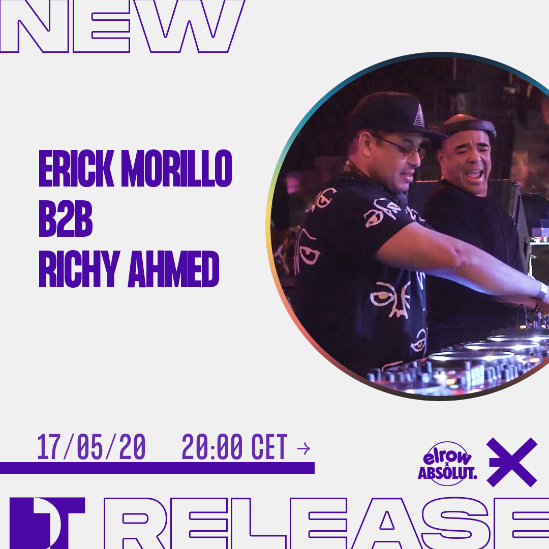 THIS SSSUNDAY (17.05) ! #PREMIERE 👀: #ErickMorillo b2b #RichyAhmed @ #elrow #Sofia - Sambowdromo do Brasil 🇧🇬 ! Start: 08:00PM CET 🌎

<a href="/ErickMorillo/">Erick Morillo</a> <a href="/Richy_Ahmed/">Richy_Ahmed</a> <a href="/elrow_/">elrow</a> 

#electronicmusic #dj #djs #dancetelevision #dancetrippin #dancetrippintv