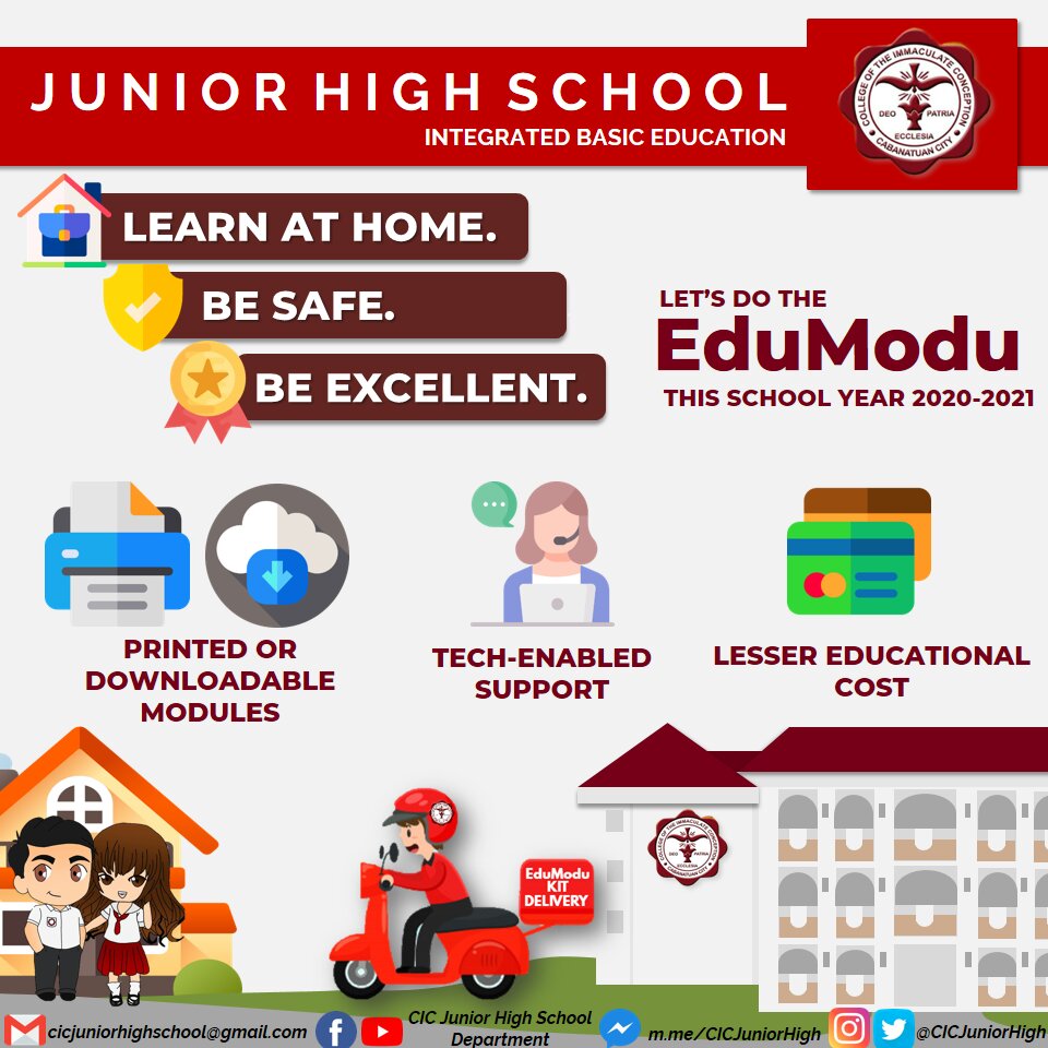 CICJuniorHigh's tweet photo. We are NOW Home-Based Learning READY! 😊

Inquire now! 😊
#CICJuniorHigh https://t.co/KgyL1DIsO7