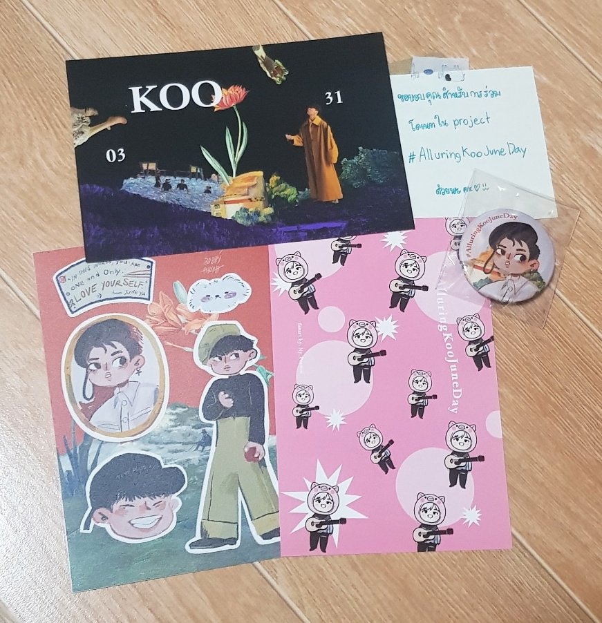 ReturnBJ's tweet photo. ได้รับของแล้วนะคะ น่ารักมากๆๆ 😭💙
#AlluringKooJuneDay https://t.co/0uzCyBgcER