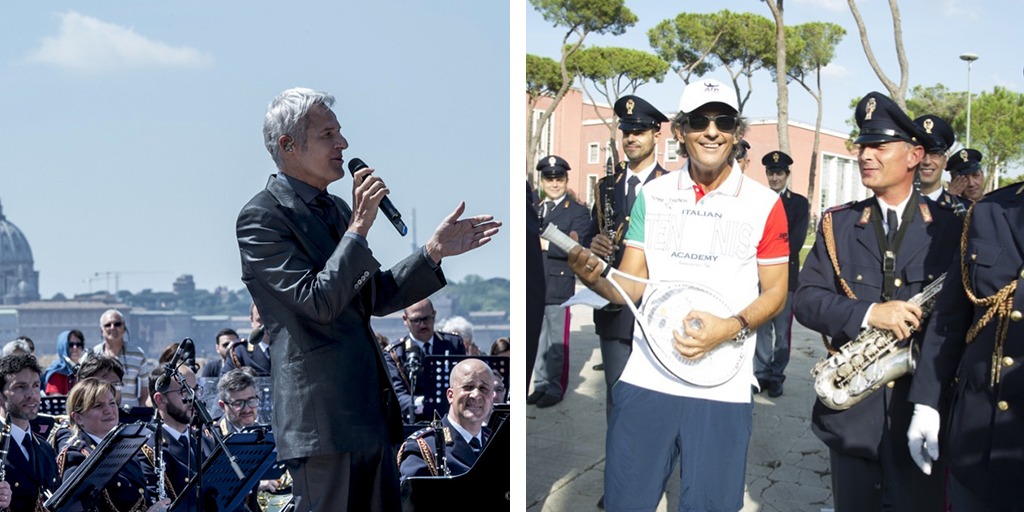 poliziadistato's tweet photo. Buon compleanno a @ClaudioBaglioni e @Fiorello
Due grandi artisti, amici della #PoliziadiStato
Da sempre al nostro fianco in tanti progetti di #musica e #legalità 
Auguri  🎂🎂
#Baglioni #Fiorello
#culturadellalegalità
#16maggio https://t.co/PqT1Cz0KZ8
