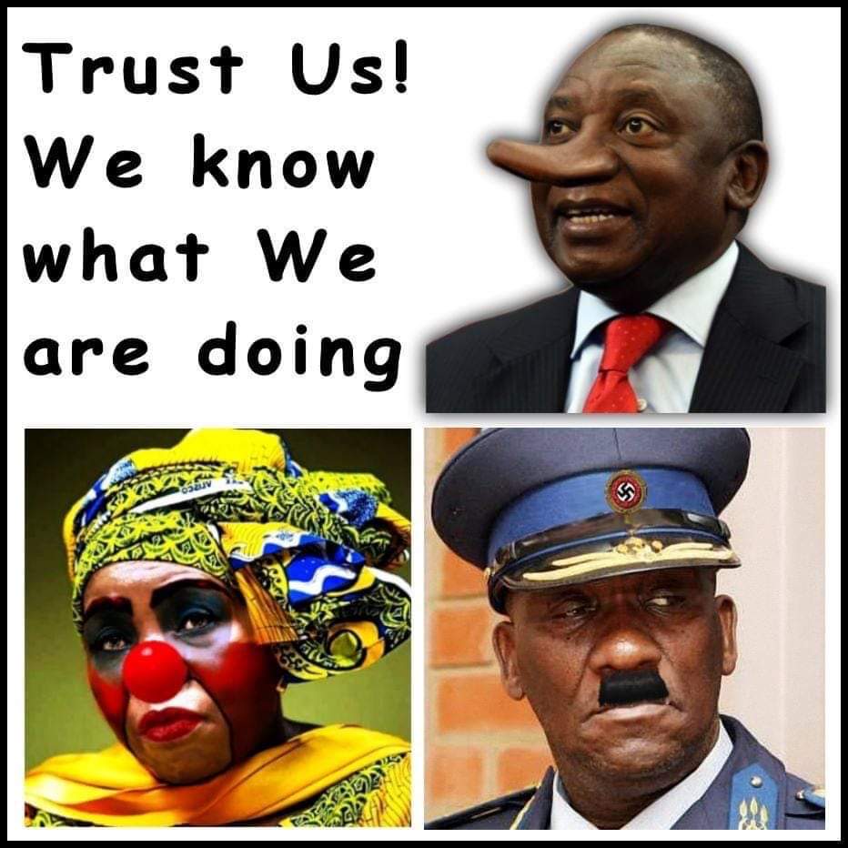 MauiRheeder's tweet photo. @SABreakingNews @ewnupdates @cnnbrk @BBCBreaking @eNCA @PresidencyZA @CyrilRamaphosa @GautengANC @Our_DA @JacaNews @zarsg @BosveldStereo @UN @afriforum
@PresidencyZA is a #worldcircus #ancmustfall #Covid19SA #ancmustfall #zombiezuma #celemafia #ANC #elevenofficialanguages https://t.co/C2O0kTMHa9