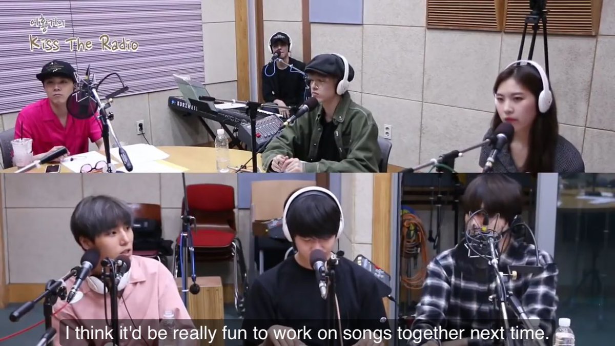 Throwback WINDAY #17YoungK once said Day6 met Winner in WIN. He wanted to collaborate w/ them because W and D6 have things in common, which are producing and writing music themselves. Besides, he really likes W's music.Yes please do a collab!  #WINNER  #DAY6  