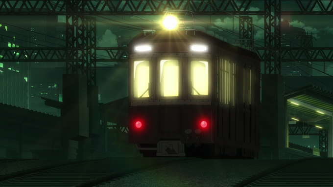 皆さんこんばんは。明日5/17(日）あさ9時より『ゲゲゲの鬼太郎』第7話「幽霊電車」の再放送です。アニメ鬼太郎といえば幽
