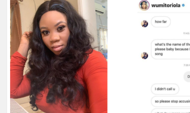 Yoruba Actress Wumitoriola’s IG Follower Make ‘Serious Accusation Against Her (Sreenshot) dlvr.it/RWm3cn