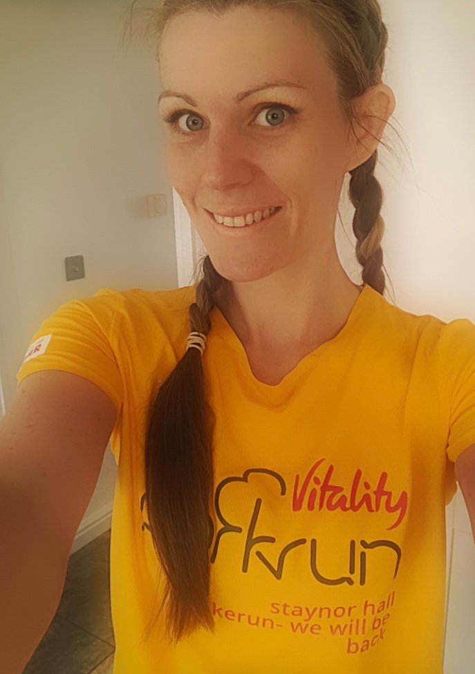 katiecakey123's tweet photo. #Fakerun #9 Done, with my staynor hall fakerun t-shirt on 👍 @parkrunUK #justkeeprunning #wewillbeback #notmarathontraining #NotParkRun https://t.co/TVhlQGZxu2