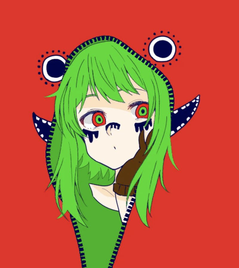 ボカロ好きと繋がりたい Gumi イラスト好きな人と繋がりたい イラ わたあめのイラスト