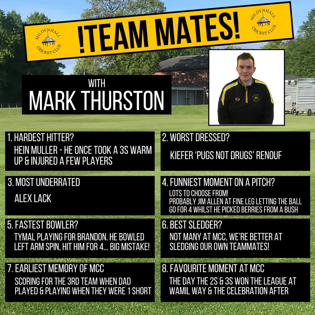 Mildenhall Cricket Club tweet media