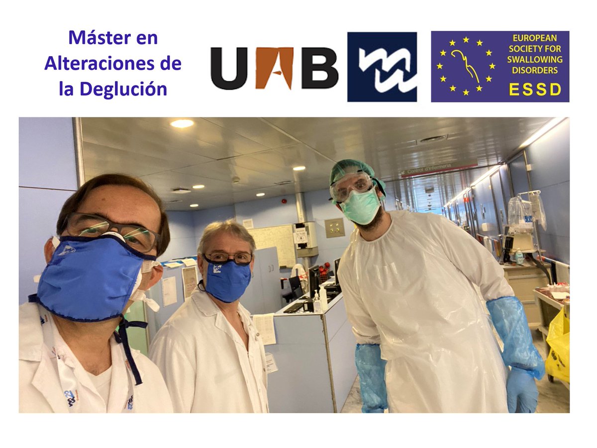 #ESSD #Disfagia
Máster en Alteraciones de la Deglución. UAB-FSCSdM-ESSD. El próximo curso académico 20-21 la docència será 100% online. Incorpora un módulo Covid-19. Webinar informativo el próximo 18 de Junio para Catalunya, España y América del Sur. uab.cat/web/postgrado/…