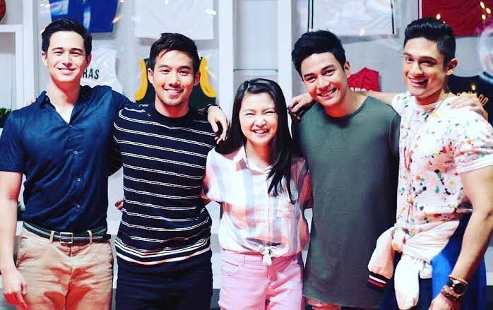 LoveKenBieLove's tweet photo. I LOVE THIS SQUAD. SOLID FRIENDSHIP. 
#MeantToBe @ivandorschner @addyrajofficial @jak_roberto @akosiKenChan @dealwithBARBIE #Part2ForMeantToBe https://t.co/BBsXkSkJwB