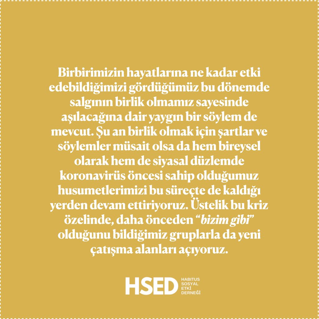 “Bu Süreç Bizi Birleştirir Mi? 🤝
Bir sonraki raporda görüşmek üzere...
#covid #covid19 #evdekal