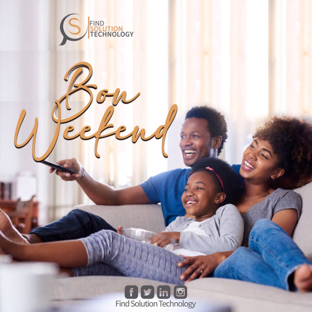 findsolutionT's tweet image. Bon week-end à tous!