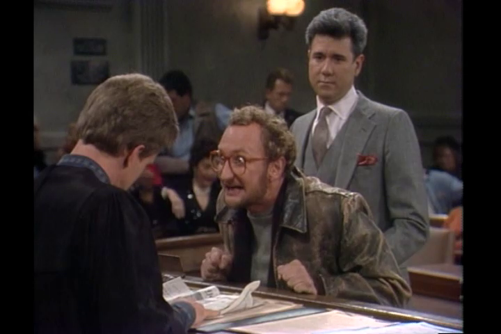 KenPlume's tweet photo. As we enter the third season of #NightCourt, familiar faces keep popping up: Estelle Harris, @ChasFleischer, Anne Ramsey, and @RobertBEnglund... https://t.co/14XKVOQM9Y