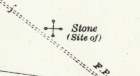 PeteHarris100's tweet photo. @LichfieldLore Looking on Google Satellite that looks a big field these days bordered by the A5, Ashcroft Lane, Watling Street and the railway. The footpath still goes diagonally across it. Looking at 6 inch OS maps (revised in the 20's and 30's) the stone is marked but as 'site of'. https://t.co/lUljCcN5e5