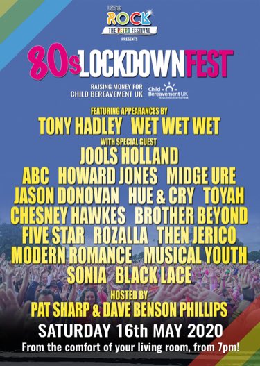 toyahofficial's tweet photo. Don’t miss tonight’s #LetsRockLockdown online tonight from 7pm on YouTube & Facebook... links for both at https://t.co/FDQpqc833X https://t.co/38qJl4IowS