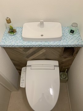 賃貸ok 初心者でも簡単 100均グッズでお洒落なタンクレス風トイレをdiy 暮らし の