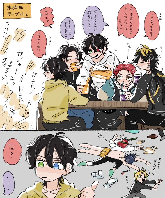未成年テーブル 