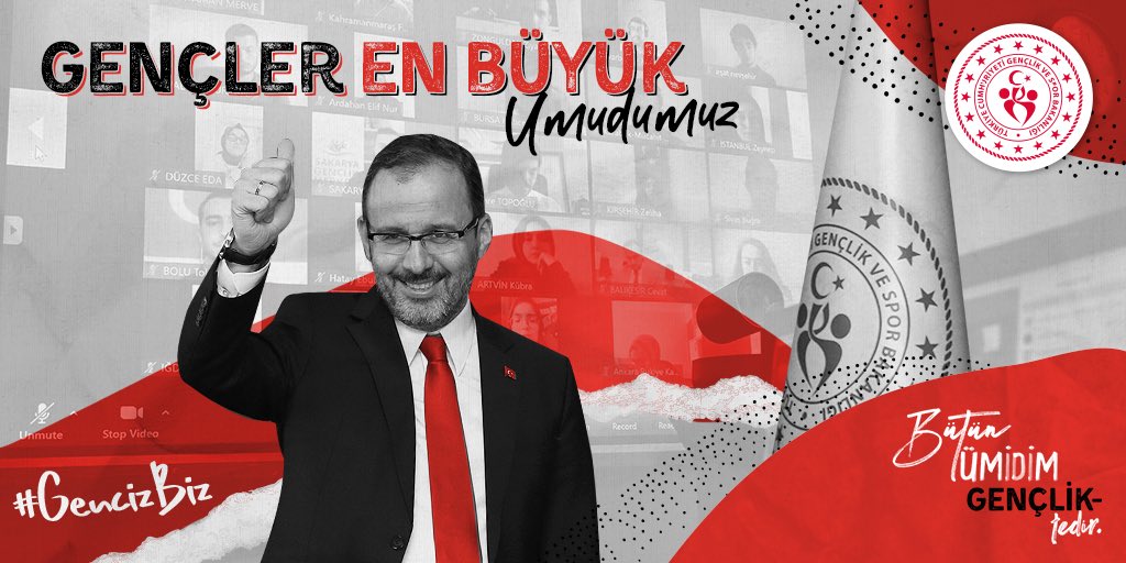 Bakan <a href="/kasapoglu/">Dr. Mehmet Kasapoğlu</a>: “Gençler bizim en büyük umudumuz, en önemli yol arkadaşlarımız..”
#GençlikHaftası

📎gsb.gov.tr/HaberDetaylari…