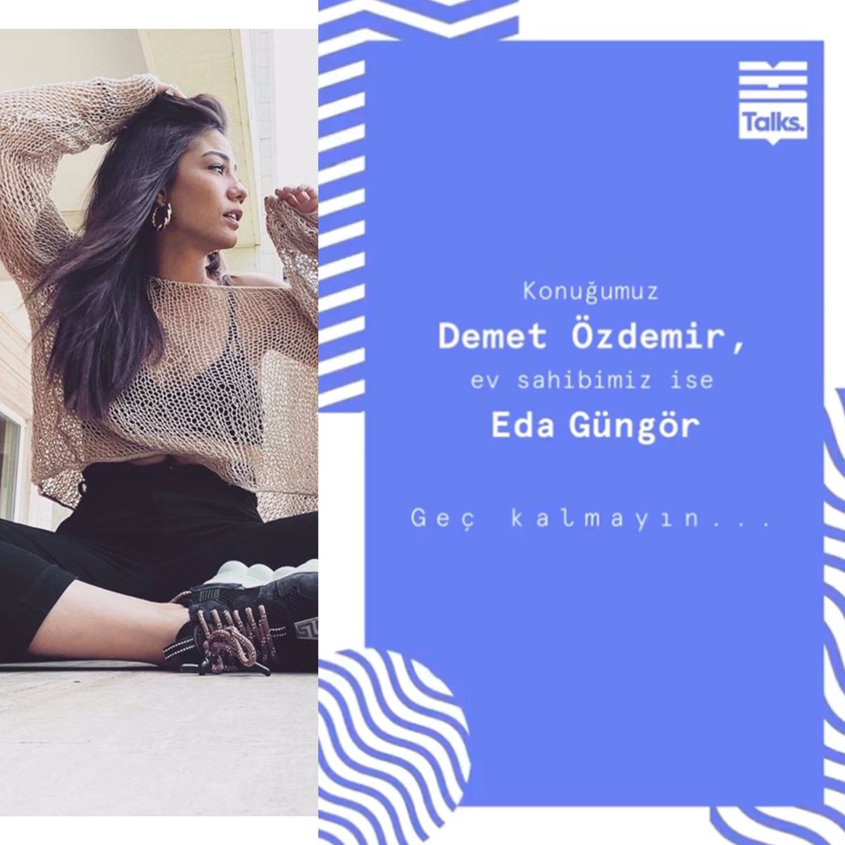 DemetOzdemrNews's tweet photo. MTDtalks’da ev sahipliğini Eda Güngör’ün yapacağı, konuğun Demet Özdemir olacağı canlı yayın bu akşam 21:00’da @Turkiye_MTD instagram hesabında olacak!💜 @dmtzdmr #DemetÖzdemir 
➡️https://t.co/TU5P4NbaEs https://t.co/jEUwdQHAvn