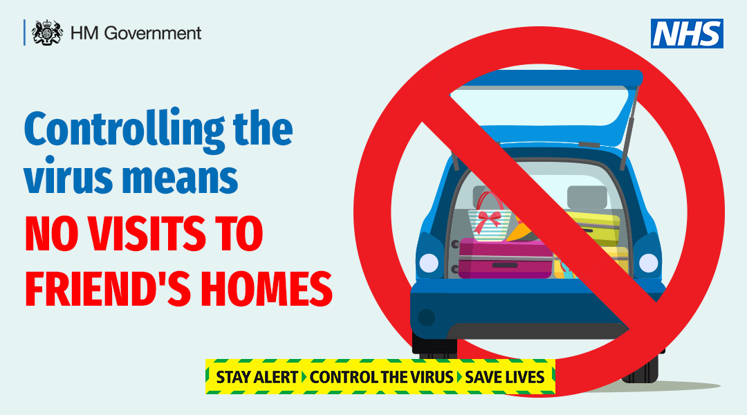 10DowningStreet's tweet photo. Don’t visit your friend’s house this weekend. If you do see a friend, only meet up with one person outside your homes, and remain 2 metres apart. 

#StayAlert https://t.co/B6nLMQCbSJ