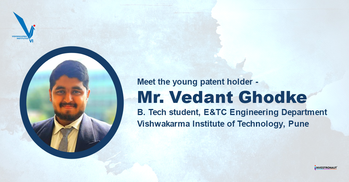 vit_college's tweet photo. Vedant Ghodke, a SY https://t.co/69hajKeuzB E&amp;TC student at Vishwakarma Institute of Technology has successfully published his patent titled “EXTRACTION OF BIOFUEL FROM MILK AND MILK COMPONENTS” which claims 92% efficiency and 38% lower pollution than conventional fossil fuels. https://t.co/PT5fkmjRSD