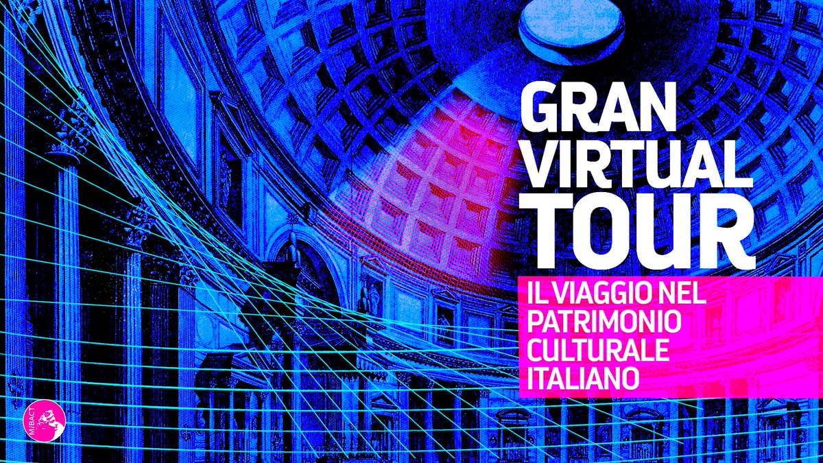 #TecnologiaMW x #MuseumWeek | #GranVirtualTour #MiBACT: viaggio digitale lungo la Penisola per esplorare da casa il patrimonio culturale italiano con i tour virtuali di teatri, archivi e biblioteche, musei e parchi archeologici beniculturali.it/virtualtour #Togethernness #TecnologyMW