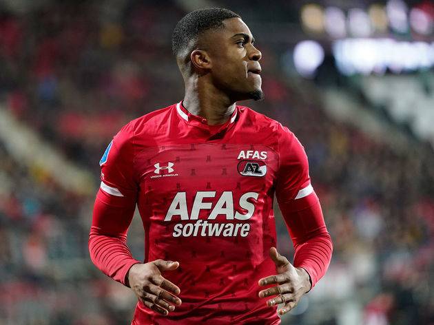 Myron Boadu | AZ AlkmaarAge: 19Position: StrikerLeague games: 24Goals: 14Assists: 8A sensational talent, Boadu was on fire for AZ this season and scored in big games against Ajax, PSV, and Feyenoord during the campaign. Also scored on his Netherlands debut.