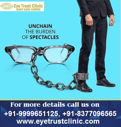 Unchain The Burden of #Spectacles

For more details :-
Call us on +91-9999651125, +91-8377096565
Visit: eyetrustclinic.com

#lasik #lasiksurgery #eyetrustclinic #removespectacles #gowithlasik #ghaziabad #burdenofspecs