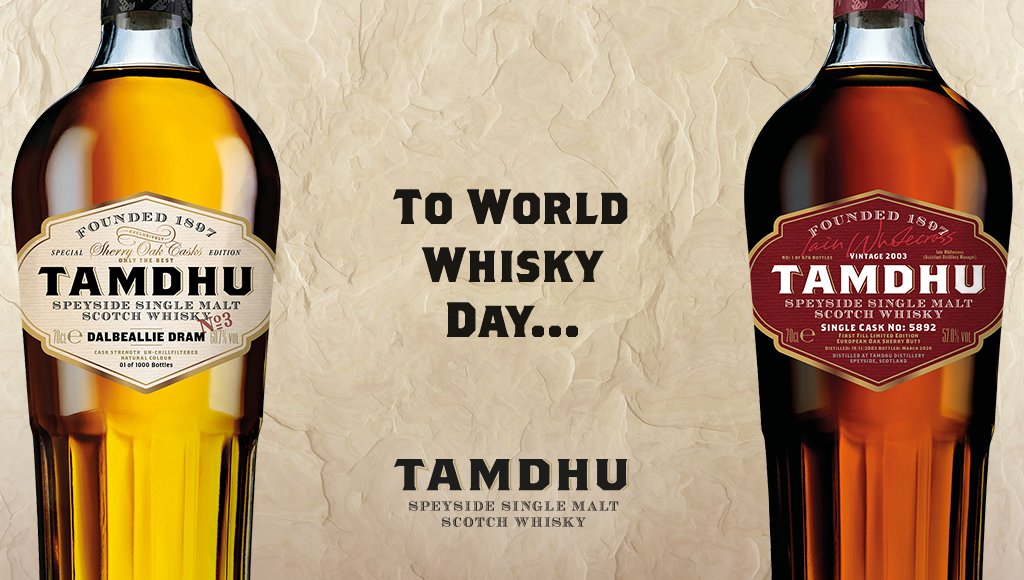 We're celebrating #WorldWhiskyDay with two exquisite new additions to the Tamdhu range... 🥃

Discover more at tamdhu.com/our-collection