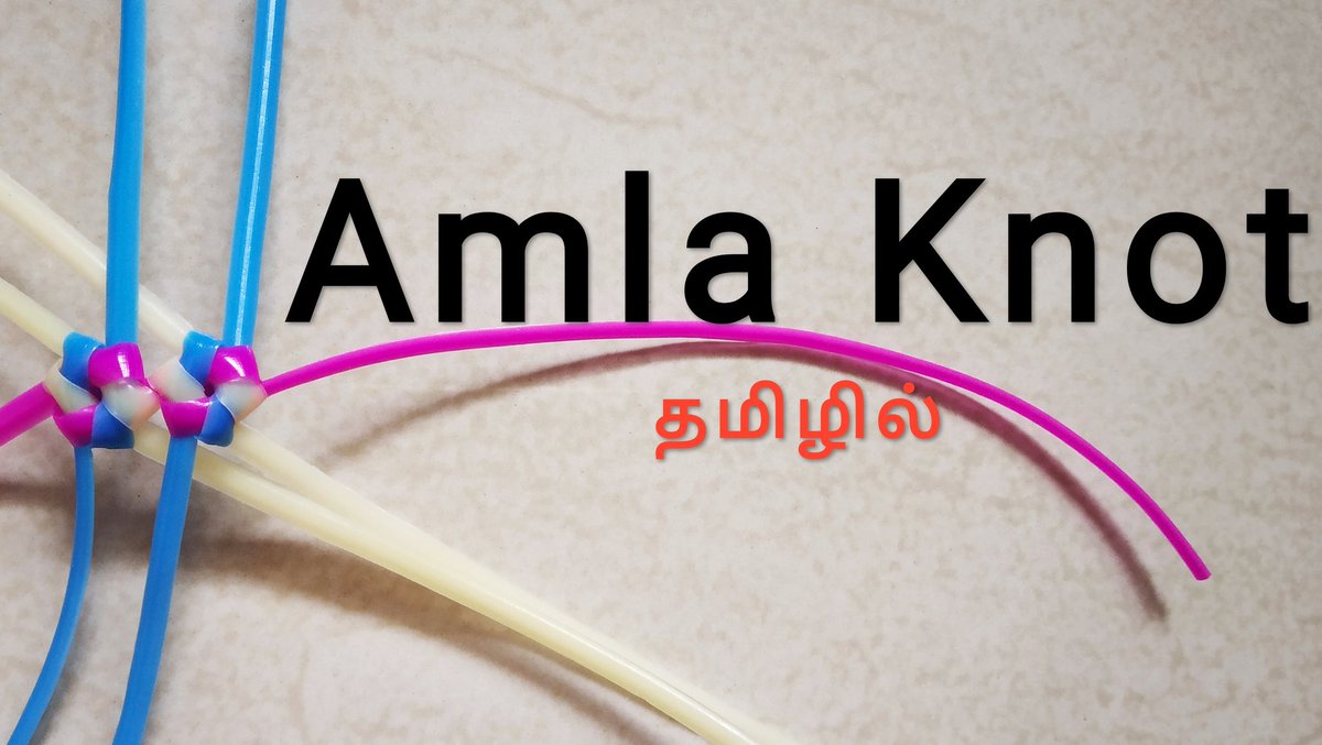 KnitknotC's tweet image. Amla knot/Nellikai Muduchu
youtu.be/TDlDw6UH37k
#knitknotcrafts #wirekoodai #tamiltutorial #amlaknot #nellikaimuduchu #youtube
