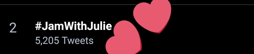 mayannjaps's tweet photo. #JamWithJulie yeaaaah https://t.co/8PspG5SqrJ