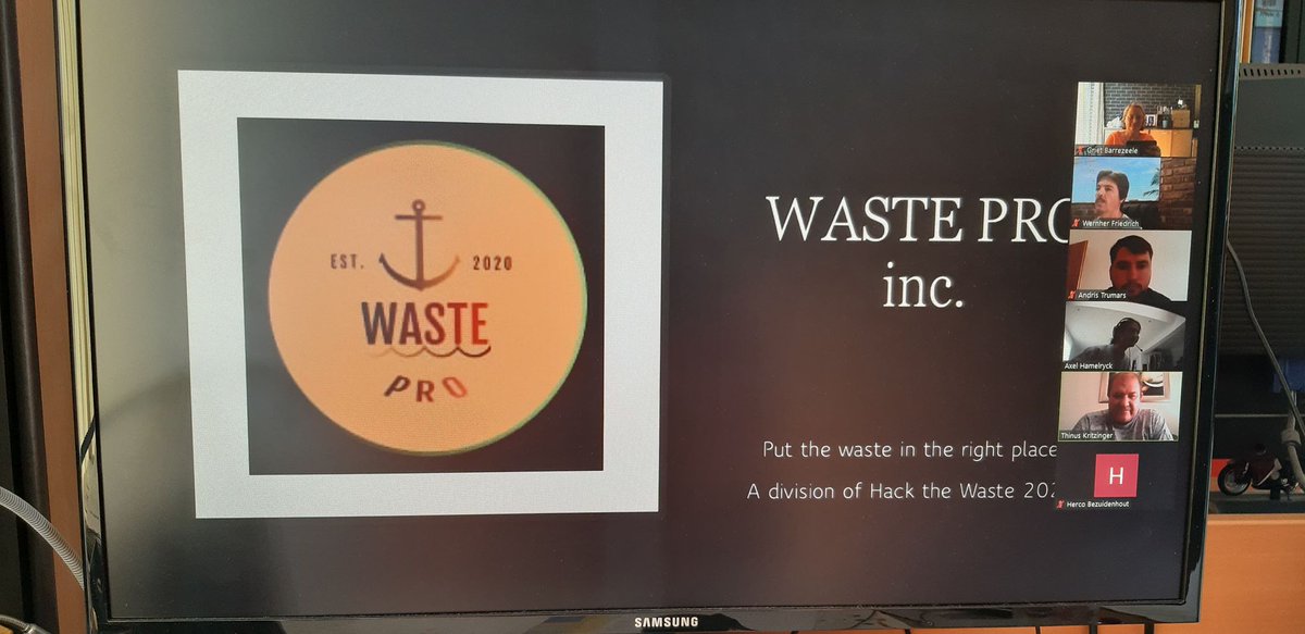 GrietBarrezeele's tweet photo. and the winner is....
for case 1: team 7 "the waste busters" with their environmental game
for case 2: team 5 "waste pro" with retainment blocks
#hackthewaste #businet #UCLL #MovingMinds #BelgiumCampus #BA #fhict #avans #DobaBusinessSchool #doba #credentify1 #virtualhackathon https://t.co/VcTJScUfgz