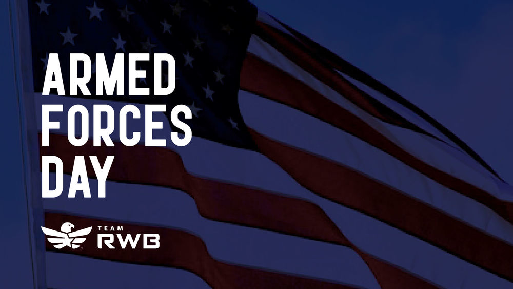 TeamRWB's tweet photo. Armed Forces Day is a special opportunity to pay tribute to the men and women of our nation's military. Celebrate with us today through a little friendly competition by reppin' your military branch in our #ArmedForcesDay Wear the Eagle Workout: https://t.co/6Ixs2ROq79 https://t.co/ZjzKFTBAWC